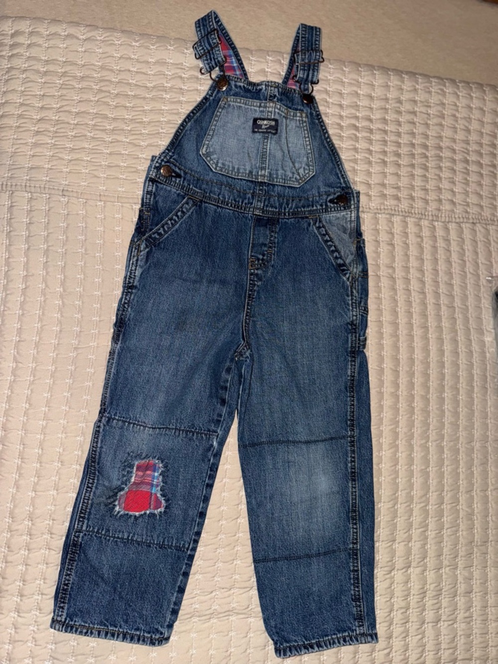 OshKosh B'gosh Kids Denim Overalls - Blue